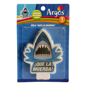 Vela cumpleaños Argos “Que la muerda”