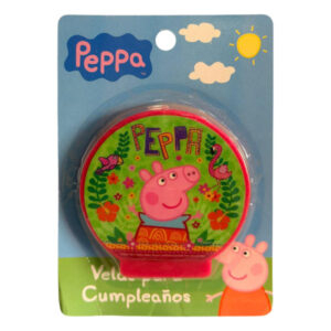 Vela cumpleaños Glam Peppa