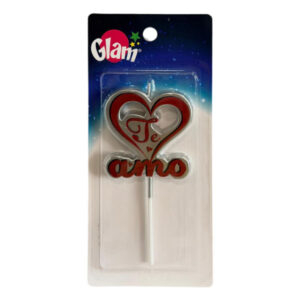 Vela cumpleaños Glam Te Amo