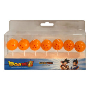 Vela cumpleaños Pronobel Dragon Ball Súper set 7 uds