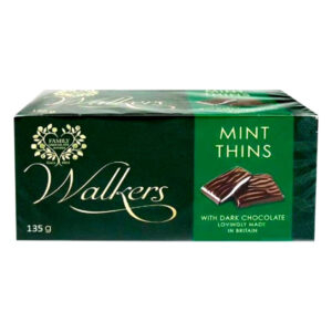 Chocolate Walkers mint thins 135gr