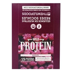 Barra proteína Wild Protein berries display 16 uds