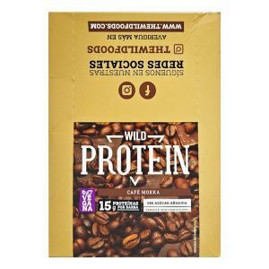 Barra proteína Wild Protein cafe mokka display 16 uds